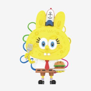 Labubu × SpongeBob "Champion Chef" Figurine – Exclusive Collectible Edition