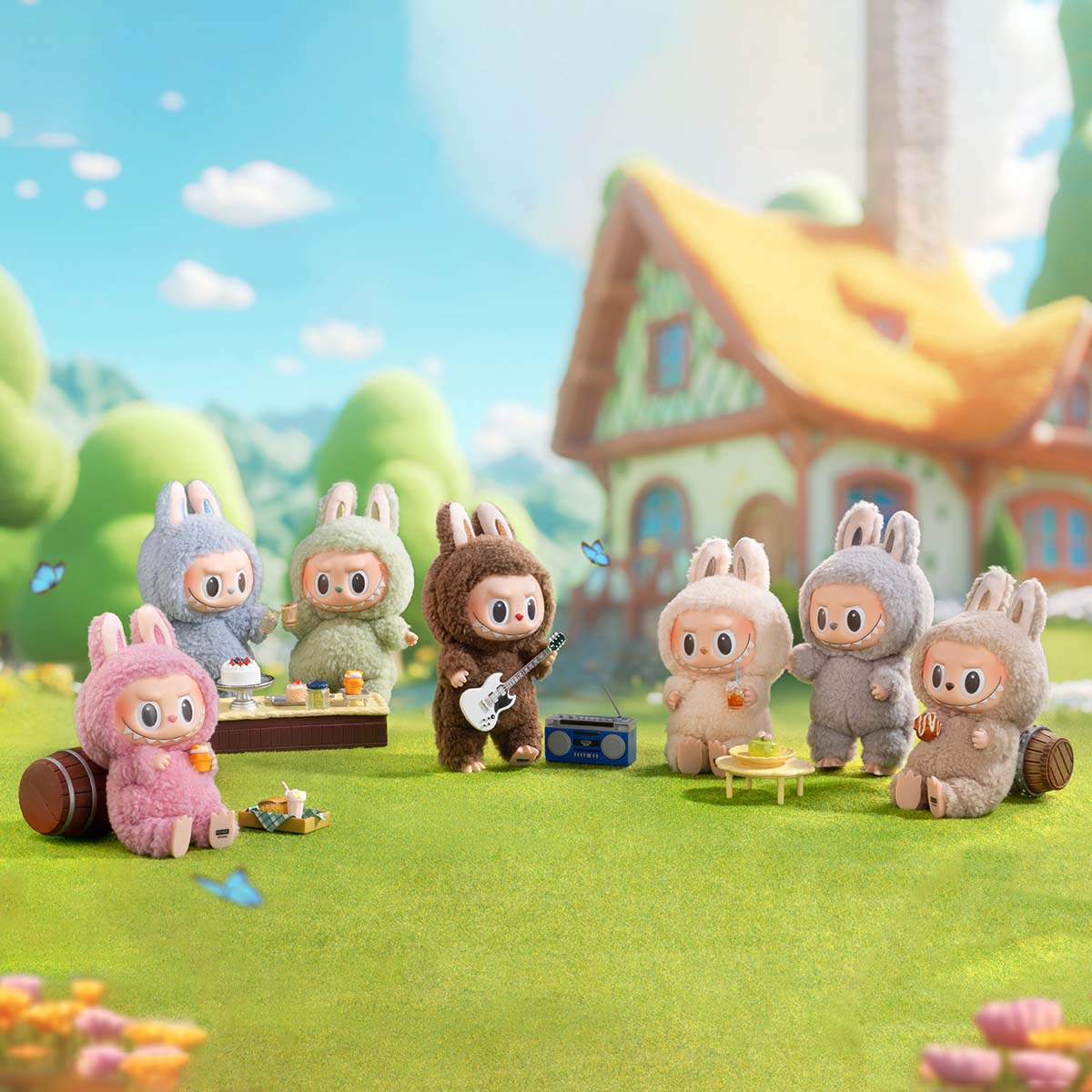 Labubu Vinyl Face Blind Box | Set of 6 Non-Repeating Figures with Secret Edition Chance - Image 2