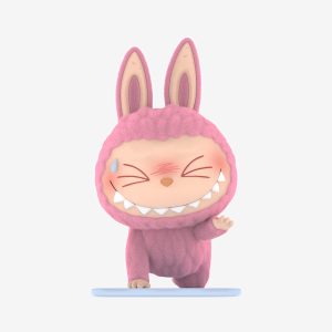 Labubu Sweating Figurine – Lazy Yoga Series