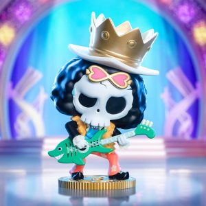 Labubu × One Piece Brook Figurine – Limited Edition Musician Collectible