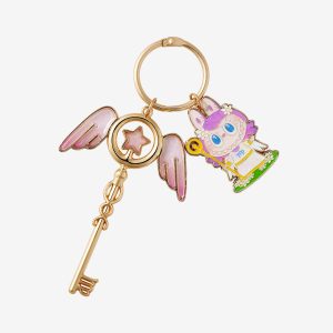 Labubu Virgo Constellation Series Keychain Pendants