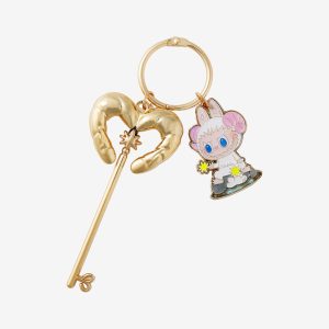 Labubu Aries Pendant Keyring – Zodiac Gift