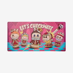 Labubu Let’s Checkmate XL Desk Mat – Premium Office & Gaming Pad