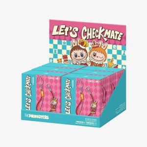 Labubu Let’s Checkmate Blind Box Pendant Set – 6 Unique Chess Charms