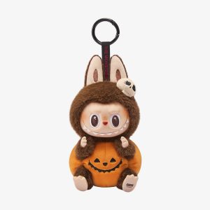 Labubu Pumpkin Halloween Pendant – Kawaii Plush Collectible
