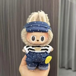 Labubu Sailor Denim Costume Gloves Happy Edition