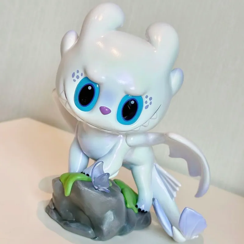 Light Fury Collectible Figure – White Kawaii Dragon from How to Train Your Dragon - Image 2