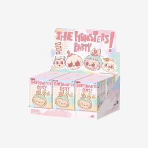 The Monsters Party Reversible Plush Blind Box – Cute Collectible Plush Keychains
