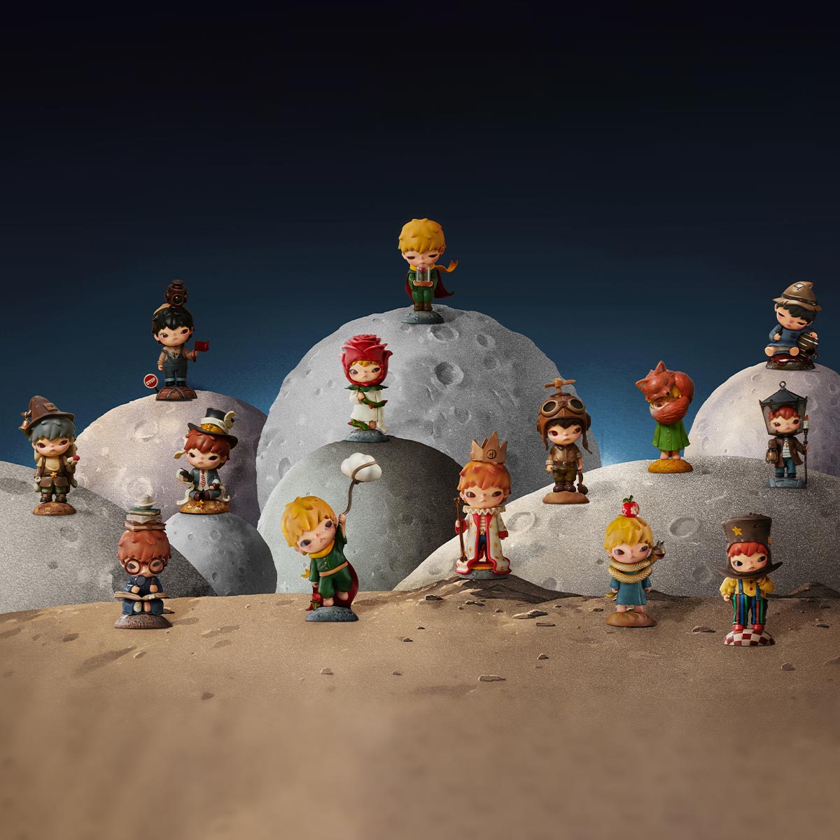Hirono × Le Petit Prince Series Figures – Designer Art Toy Blind Boxes | 12 Collectibles + Secret Editions - Image 3