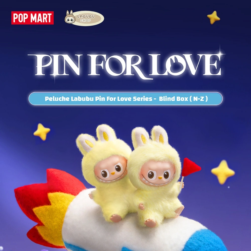 Labubu Pin For Love Series – Blind Box (N–Z) Collectible Figures - Image 3