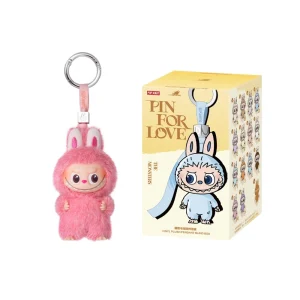 Labubu Secret Editions Plush – Pin For Love Series (A–M) Collectible Figure