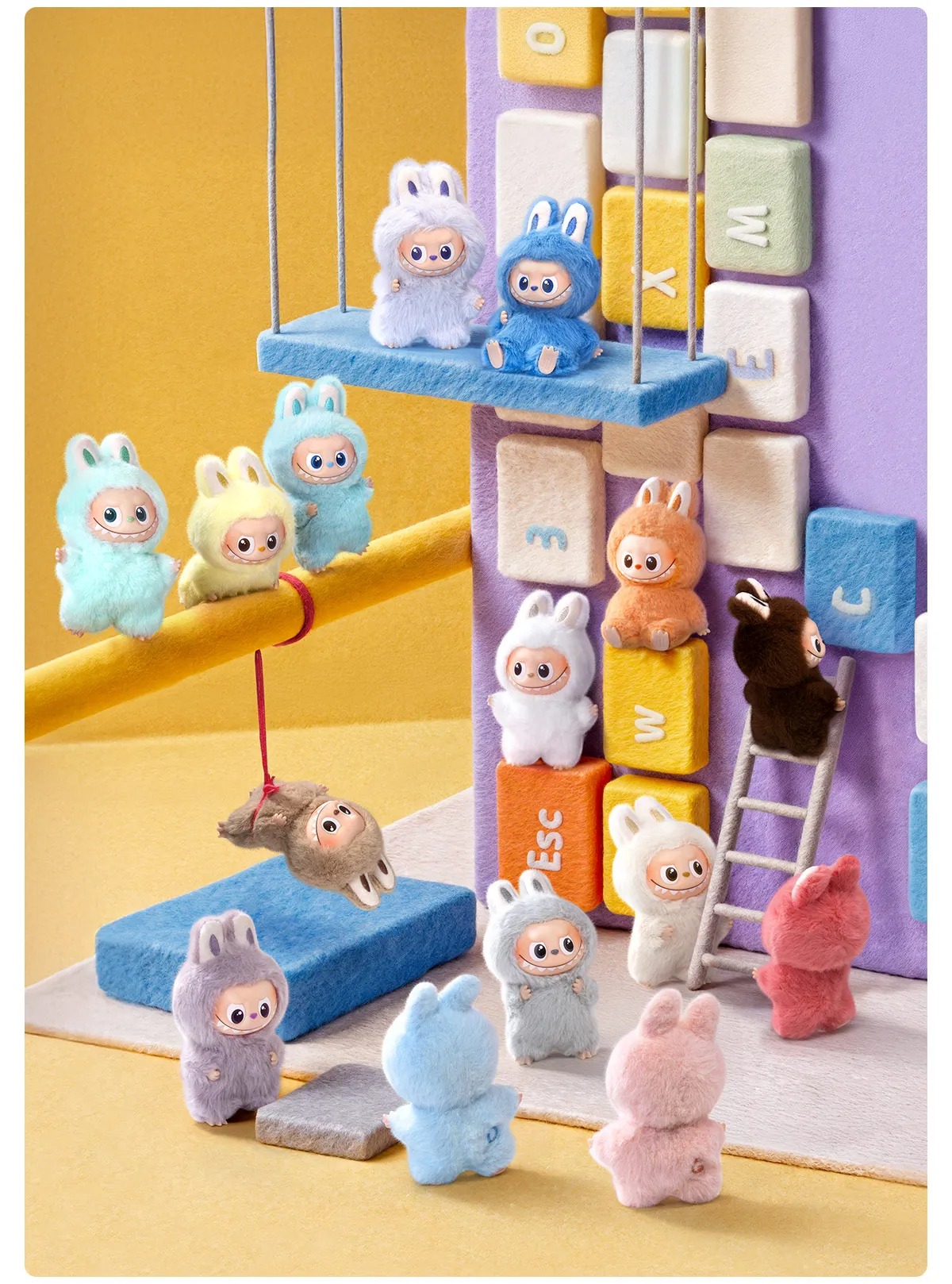 Labubu Pin For Love Series – Blind Box (N–Z) Collectible Figures - Image 10