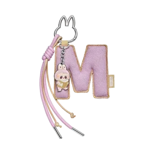 Labubu Letter Pendant “M” – Pin for Love Series Collectible