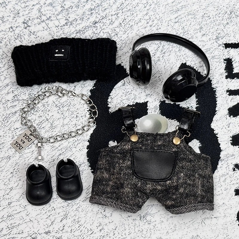 Labubu Fashion Outfit – “YOU VS YOU” Streetwear Clothes Set - Image 2