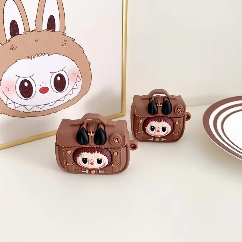 Labubu Protective Case for AirPods (1/2/3/Pro/Pro2/Pro4) – Cute Designer Shockproof Cover - Image 4