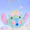 Stitch Funny Travel Blind Box Shoulder Bag – 6 Collectible Mini Crossbody Plush Designs - C