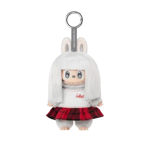 Labubu Born Rebel Plush Keychain | POP MART Hair Salon Series