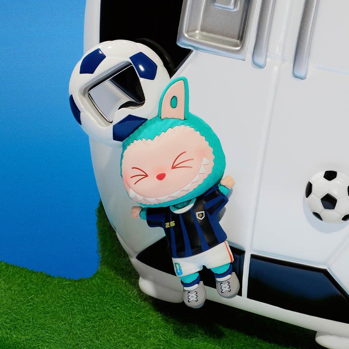Labubu FIFA Bottle Opener Fridge Magnet Blind Box | The Monsters - Image 6