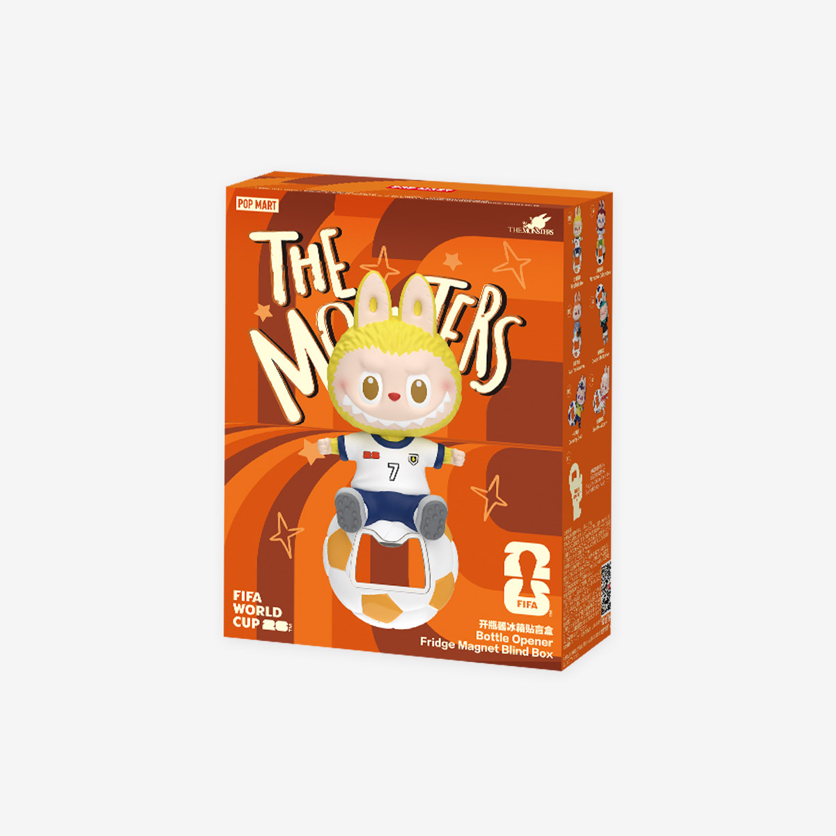 Labubu FIFA Bottle Opener Fridge Magnet Blind Box | The Monsters - Image 11
