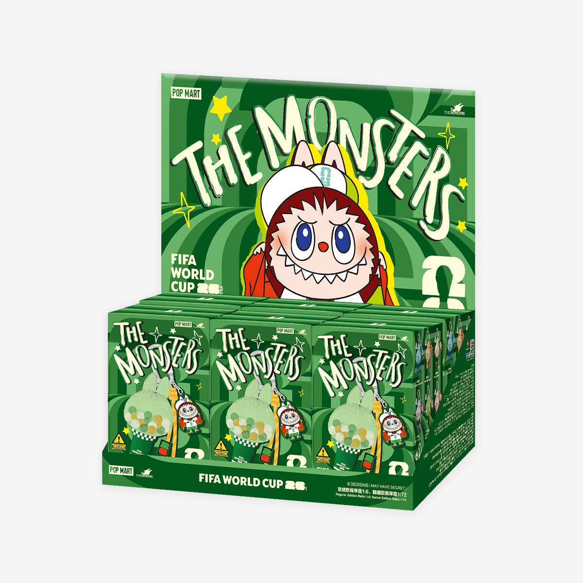 Labubu FIFA Mini Pendant Light Blind Box | The Monsters Series - Image 2