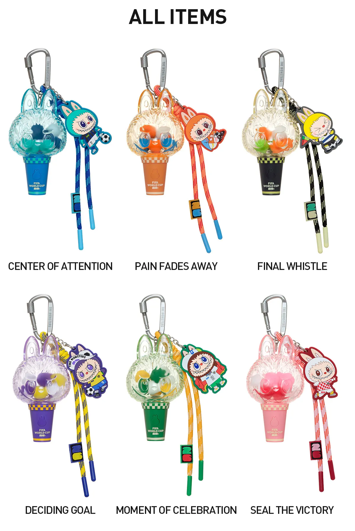 Labubu FIFA Mini Pendant Light Blind Box | The Monsters Series - Image 4