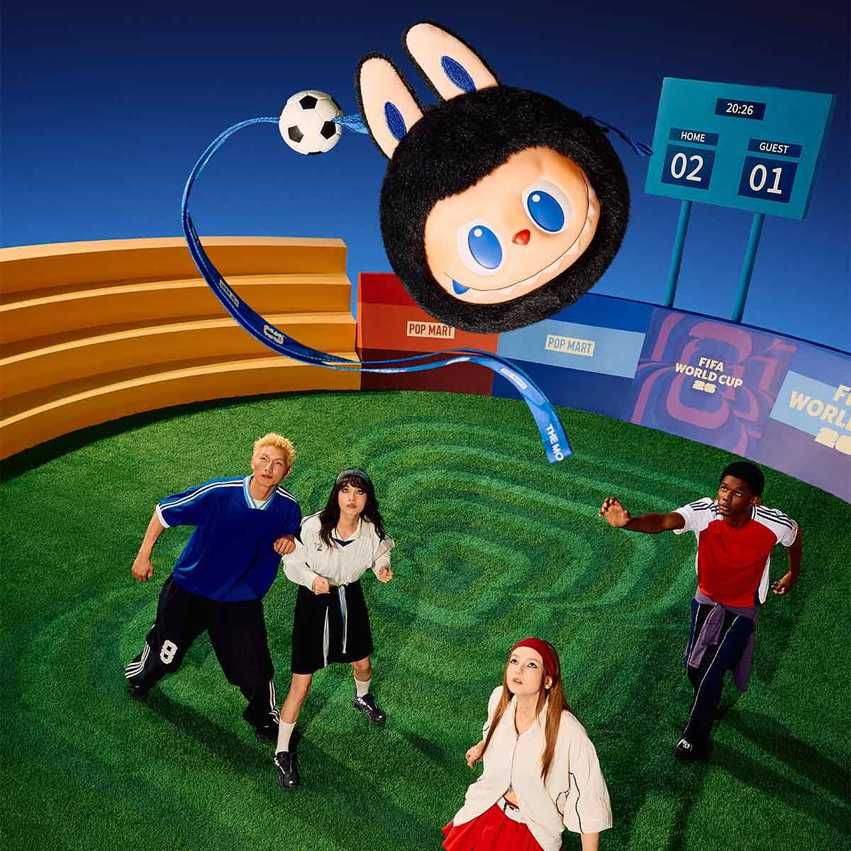 Labubu FIFA Vinyl Plush Pendant | The Monsters FIFA Series - Image 3