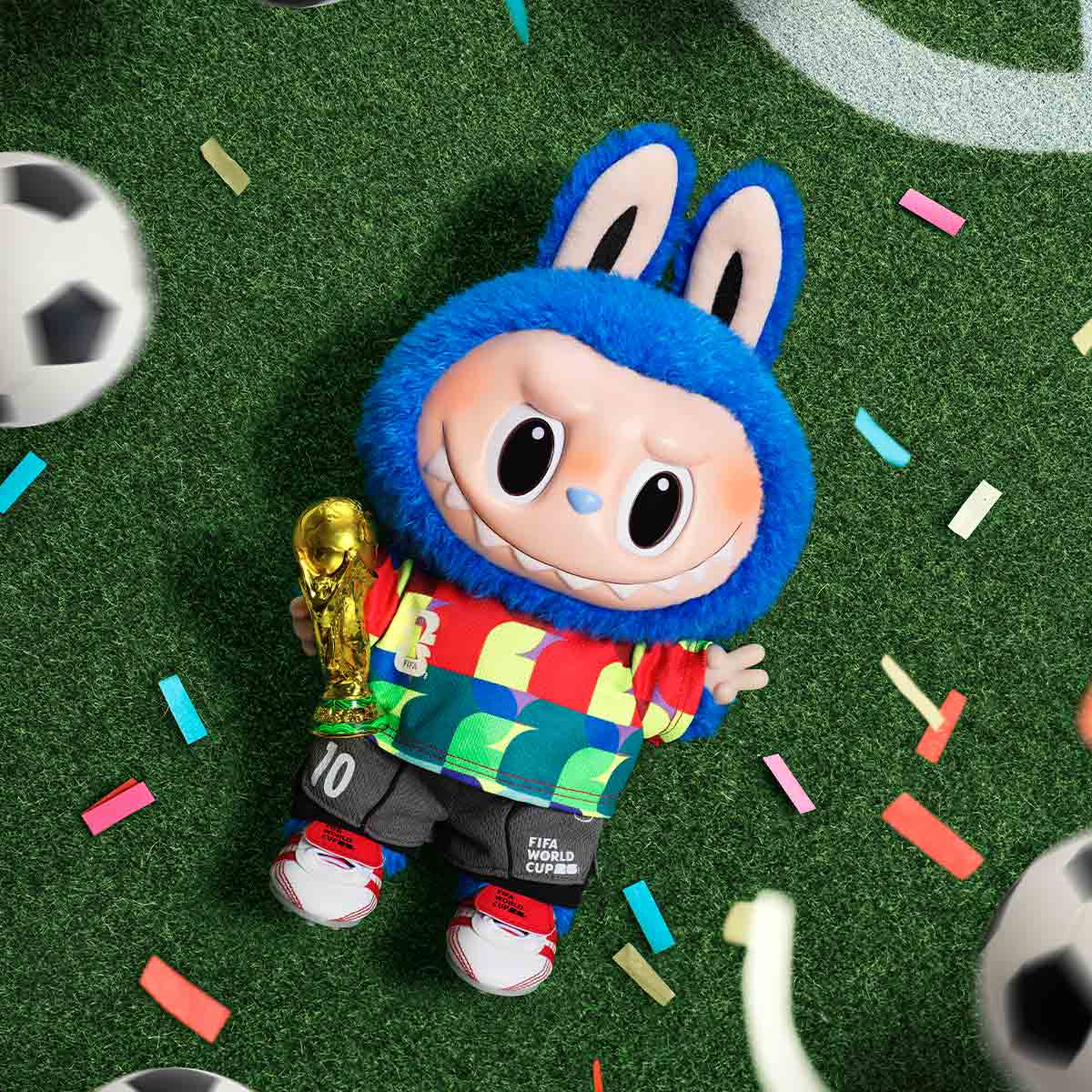 Labubu FIFA Catch the Win Vinyl Plush Doll | The Monsters Series - Image 5