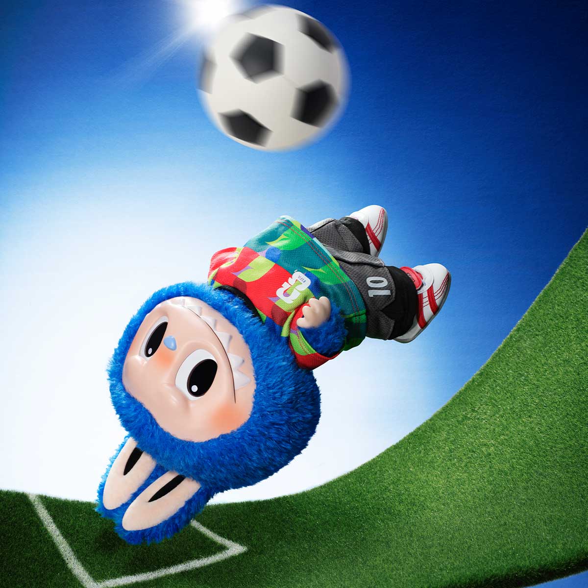 Labubu FIFA Catch the Win Vinyl Plush Doll | The Monsters Series - Image 4