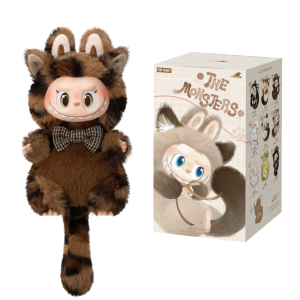 Labubu Leopard Kitty – Cat Mode On Series Plush Pendant