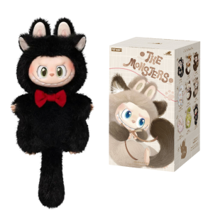 Labubu Midnight Kitty – Cat Mode On Series Plush Pendant