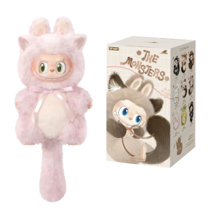Labubu Strawberry Kitty – Cat Mode On Series Plush Pendant